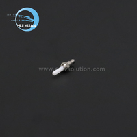 HYCOME LC SM 1.25mm Konektor Ferrule Keramik dengan Flange untuk Jaringan Serat Optik Multi Mode POE IP TCP