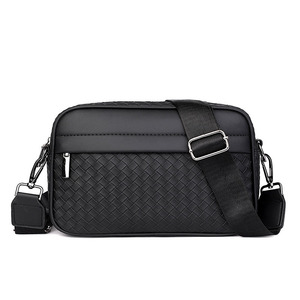 Custom Fashion Business Handbag Diagonal <strong>Strap</strong> <strong>Shoulder</strong> &amp; Crossbody Bag PU for Men Christmas &amp; Valentine's Day Gifts All Seasons - Product Image 1