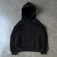 Sweat à capuche personnalisé de haute qualité avec logo lourd pour homme Sweat à capuche à impression bouffante Pull surdimensionné avec impression bouffante Sweat à capuche pour hommes