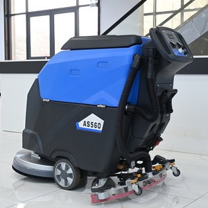 Nettoyeur de sol professionnel manuel sans fil pour carrelage, petite machine de nettoyage de sol, autolaveuse - Product Image 2