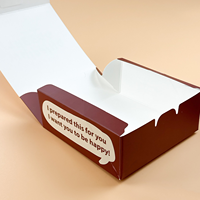 Faible MOQ, vente chaude, dossiers de lamination mate de qualité alimentaire personnalisés et écologiques pour contenants de tarte aux œufs, de fruits et de desserts