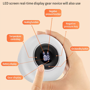 Manufaktur Direkt verkauf elektrische große Saug Gua Sha Instrument Vakuum Schröpfen Smart Therapie Multifunktion ale Massage gerät - Product Image 5