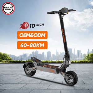 <span class=keywords><strong>Trottinette</strong></span> électrique haut de gamme Maxwheel pour adultes, deux roues, avec batterie au lithium, moteur sans balais, charge maximale 150 kg - Product Image 1