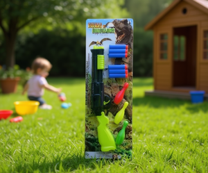 ชุดปืนของเล่นไดโนเสาร์พลาสติกมูรัน พร้อมลูกดอกและเป้าหมาย สำหรับเด็กอายุ 5-7 ปี เล่นกลางแจ้งได้ทั้งเด็กชายและเด็กหญิง - Product Image 2