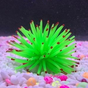 Latex Orale Kunstmatige Zee-egel Bal Aquarium Aquarium Landschapsarchitectuur Decoratie - Product Image 5