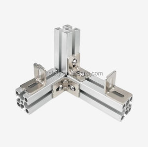 Profilo a <span class=keywords><strong>U</strong></span> in Lega di Alluminio Personalizzato per Ringhiere in Vetro e Porte, Estrusione in Alluminio Serie 6000 con Servizi di Saldatura e Piegatura - Product Image 5