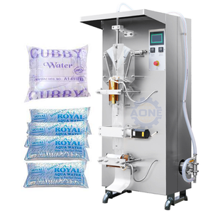 自动液体小袋包装机牛奶袋水袋灌装封口机 - Product Image 1