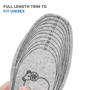 Plantillas De Fieltro Calientes Suaves Para botaş Zapatos Hombre Mujer - Palmilha De inlerno-opcion beheizsosohle - Product Image 4