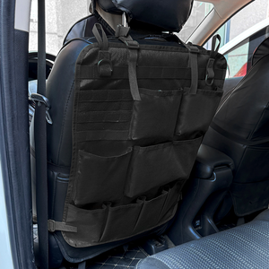 Jimenez Molle-paneel voor autostoel, Molle-paneelorganizer voor auto, SUV vrachtwagen, modulaire uitrusting voor -zakje, gereedschapsaccessoires