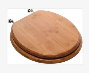 Round Bamboo Toilet Lid ,Toilet Seat, Round, Rattan Bamboo for eco-friendly