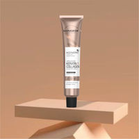 Teinture capillaire professionnelle de marque privée, couleurs permanentes pour salon, kit naturel rouge