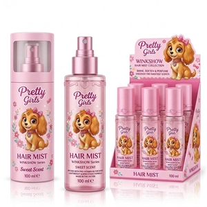 OEM 50ml Kids Gentle Fruity Floral <b>Perfume</b> Non-Irritating Fragrance Pink Glass Bottle Children <b>Perfume</b> for Children Daily Use - Product Image 2