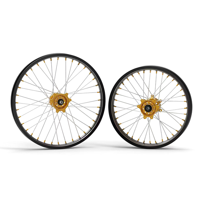 High Performance Ultralight Racing Sur-Ron Light Bee Anodized Aluminum Alloy Wheel Set New Front 1.6x21 Rear 2.15x18 12-Month