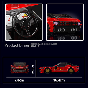 Mould King 27063 Techinic MOC <span class=keywords><strong>DBS</strong></span> Small <span class=keywords><strong>Super</strong></span> Sports Racing Car Model Building Block Sets Assembly Brick Toys for Gift - Product Image 4
