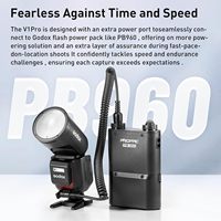 Godox V1 Pro-Flash de cámara Speedlite V1, versión actualizada, para cámaras Canon, Nikon, Sony, Fuji, Olympus, versión actualizada, 1/2/2/N/O