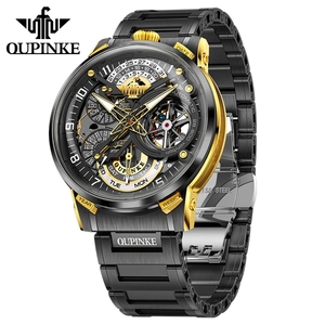 Montres automatiques OUPINKE pour hommes, design italien haut de gamme, édition limitée co-brandée, montres mécaniques pour hommes 3278 - Product Image 4