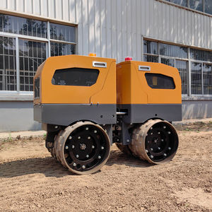 Rodillo Compactador Vibratorio de Doble Tambor de 1.8 Toneladas, Recién Mejorado de Fábrica, con Control Remoto, para Compactación de Zanjas - Product Image 6