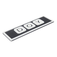 Fournisseur d'étiquettes en caoutchouc, Logo 3D personnalisé, Badges en relief pour vêtement, patchs en Silicone souple pour vêtements