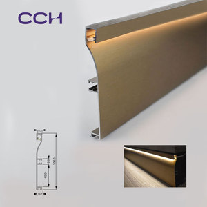 Plinthe lumineuse LED moderne avec éclairage à économie d'énergie pour couloirs, escaliers et décoration murale - Product Image 4