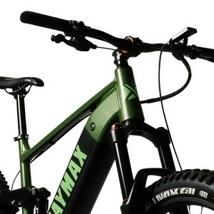 Vélo de montagne électrique à suspension intégrale en alliage d'aluminium RAYMAX M510 EMTB 27,5 pouces avec freins à disque hydrauliques, batterie LG 48V 14Ah - Product Image 4