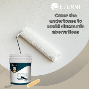 Eterni 302 Acrylic khoáng Nhũ Tương (một loại) Sơn ẩn cao cho các bức tường nội thất mới sơn lót vách Thạch Cao-topcoat một ứng dụng bàn chải - Product Image 6