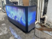 P2.5 GOB Cabine DJ portable pliable à LED pour événements en boîte de nuit, sur scène ou en club de musique