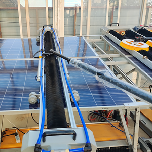 Panneaux solaires monocristallins avec nettoyeur et optimiseur solaires pour systèmes de toiture et de sol - Product Image 3