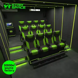 Cheap VR Equipment Manufacturer 5D VR Cinema Chair Dynamic 5D VR Theater Game Cinema Simulator Equipment