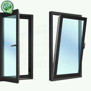 Fenêtre en aluminium insonorisée, à ouverture battante et coulissante, avec vitrage triple Low-e laminé sur mesure pour villas - Product Image 4