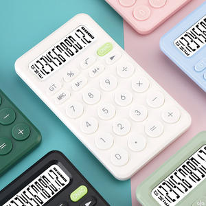 Calculatrices en plastique promotionnelles pour l'école et le bureau, fabrication en Chine en 2022, logo personnalisé, 12 chiffres - Product Image 2