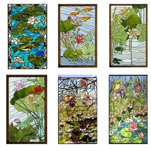 Panel de Vidrio Tiffany Personalizado para Iluminación y Decoración de Ventanas - Product Image 2