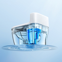 WC intelligent S1 moderne en céramique avec bidet intégré, chasse d'eau automatique, capteur de mouvement, siège chauffant et siphon en P allongé
