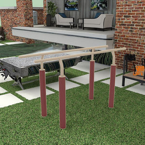 Open Air Steel Pull-Up Bar Gym Equipment pour le <span class=keywords><strong>fitness</strong></span> en plein air pour les parcs Exercice Calisthenics - Product Image 2