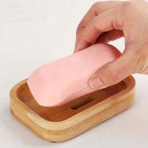 Wholesale High Quality <b>Soap</b> Tray Natural Wood <b>Bamboo</b> <b>Soap</b> <b>Dish</b> Holder for Bathroom Shower - Product Image 5