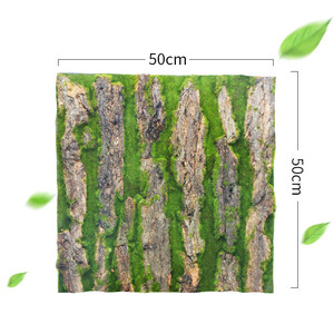 Vỏ Cây Thông Khô Thật Với Rêu Nhân Tạo Cho Bọc Cột Ống Nước Trong Nhà - Product Image 3