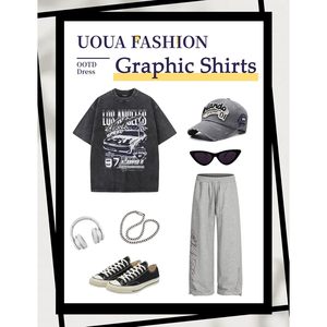 T-shirt surdimensionné personnalisé pour homme en coton délavé à l'acide, manches courtes, style streetwear décontracté, jersey respirant (S-2XL) - Product Image 4