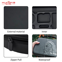 Per DJI Neo Action 3/4/5pro fotocamera sportiva combinata occhiali volanti e borsa portatile EVA custodia impermeabile con chiusura a cerniera
