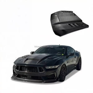 Capot en fibre de carbone pour Ford Mustang, style GTD turbocompressé, pare-chocs en fibre de carbone pour Mustang - Product Image 1