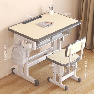 Tables et chaises d'école <span class=keywords><strong>de</strong></span> qualité commerciale, bureaux et chaises universitaires avec chaises d'étude ergonomiques pour étudiants, disponibles en plusieurs couleurs - Product Image 6