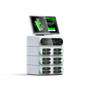 Distributeur automatique de batteries externes portables 12 emplacements avec écran tactile, paiement intégré par <span class=keywords><strong>carte</strong></span> POS et code QR, location de batteries externes - Product Image 5