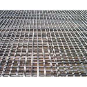 6 Gauge Panel pagar kawat lasan Corten kawat baja jala lasan berjalur batang baja jala lasan - Product Image 2