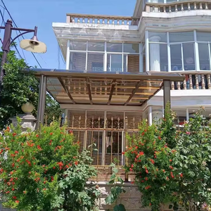 Tettoia per Finestre in Vetro, Pensilina per Porte, Tettoia ad Arco per Porta d'Ingresso o Finestra - Product Image 5