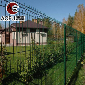 Recinzione in Rete Metallica 3D <span class=keywords><strong>Zn</strong></span>+PVC OEM, Larghezza 2000mm, Maglia 200 * 55mm, Filo Zincato 5mm, Facile da Assemblare, Utilizzata per Recinzioni Scolastiche - Product Image 4