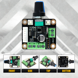 9-24V NEMA 17/23ควบคุมความเร็วพัลส์แกนเดียว CNC สเต็ปเปอร์มอเตอร์แกนเดี่ยวตัวควบคุม KT-02 - Product Image 4