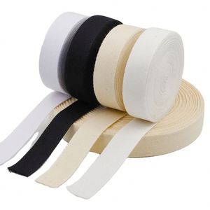 Wholesale Herringbone Cotton Webbing 1" 25mm <b>Edge</b> Band 1.5 Inch Cotton Binding Twill Bamboo Webbing <b>Tape</b> for Garment - Product Image 1