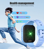 Montre connectée GPS 4G pour enfants, appels téléphoniques, appels vidéo, moniteur de fréquence cardiaque, design ultra fin, montre pour enfants, suivi SOS, prise en charge de Google Play