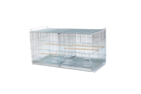 Cage à oiseaux pour perroquets, de qualité supérieure, écologique, solide, avec cloison amovible, pliable, facile à assembler, vente en gros d'usine