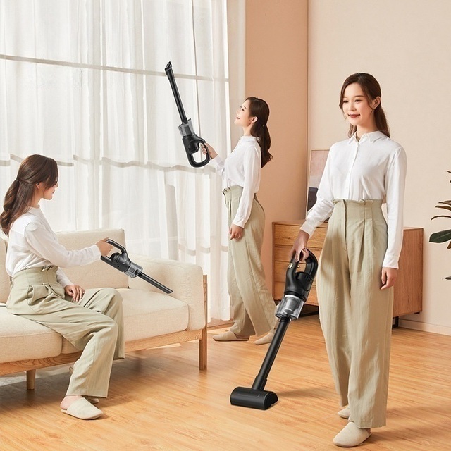 Rechargeable Cordless Vacuum Cleaner, High Suction Portable Handheld Vacuum for Home, Car, and Travel