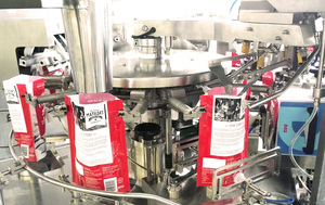 Máy Đóng Gói Bổ Sung Tự Động Máy Đóng Gói Bao Gai Dầu Hoa Khô Với Máy Cân Kết Hợp - Product Image 4