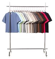 RUICHI Custom Unisex 100% katoenen 300gsm crew neck effen shirts voor heren in de zomer